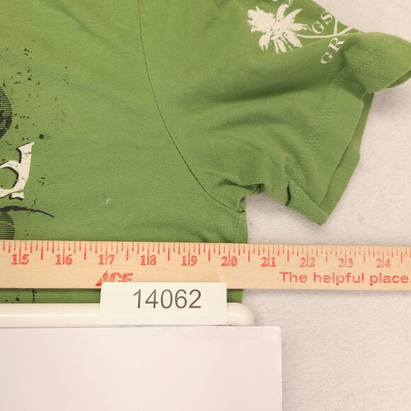 Grunt Style Lets Get Shammered Crew Neck T Shirt Mens Size Large L Green - Picture 6 of 9